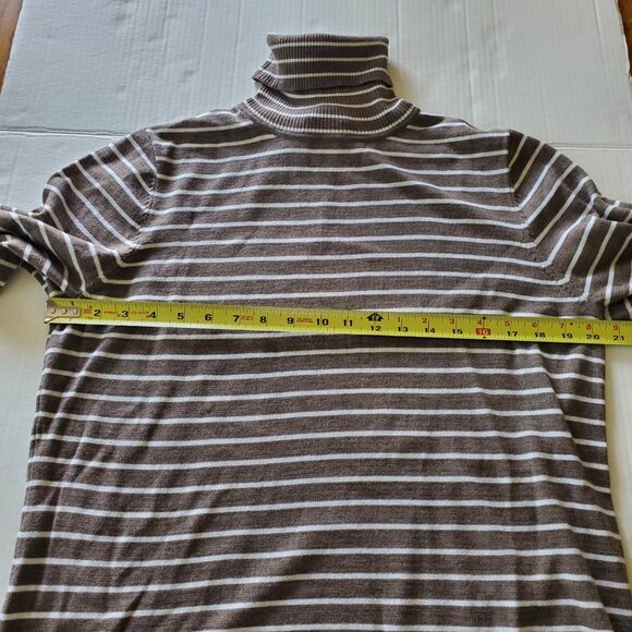 Pendleton Merino Wool Striped Turtle Neck XL - Picture 14 of 15